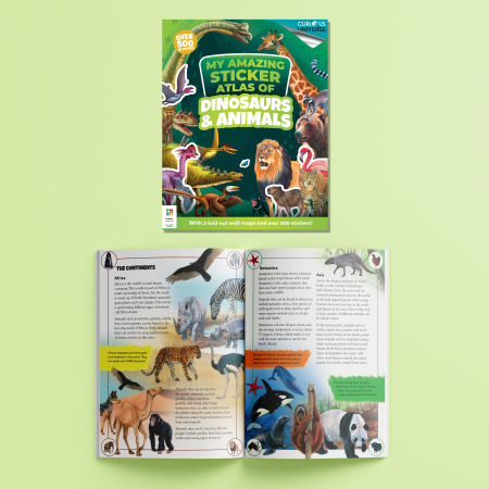 Incredible Sticker Atlas: Dinosaurs and Animals [2]