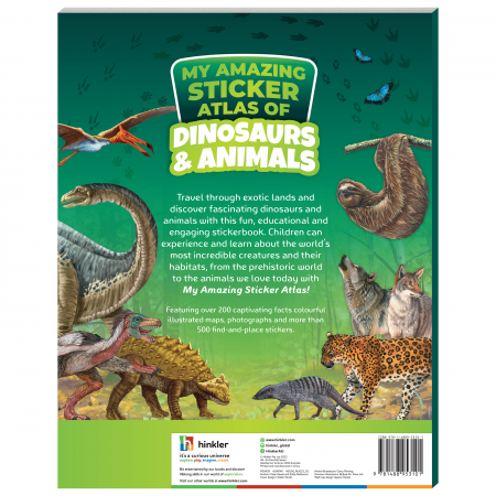 Incredible Sticker Atlas: Dinosaurs and Animals [3]