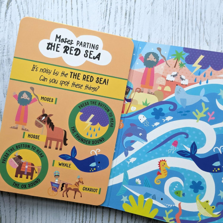 Carte cu sunete Look & Listen Bible (Bible Look & Listen 12 Button Sound Book) [3]