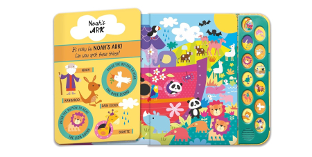 Carte cu sunete Look & Listen Bible (Bible Look & Listen 12 Button Sound Book) [4]