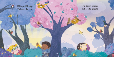 Carte cu sunete Primavara Seasons and Sounds Listen to Spring [1]