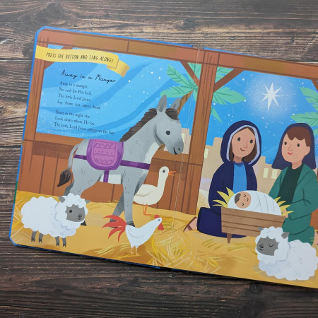Carte cu sunete Sing-Along Nativity Christmas Sound Book [1]