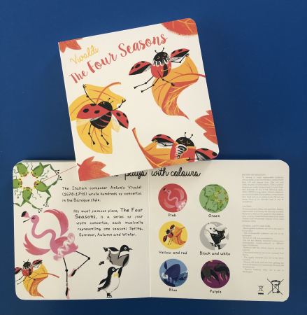 Carte cu sunete Vivaldi, the four seasons (FIRST COMPOSERS) [2]