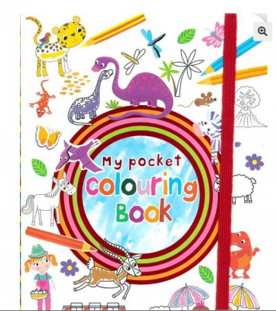 Toate Produsele - Carte de colorat mini My pocket colouring book