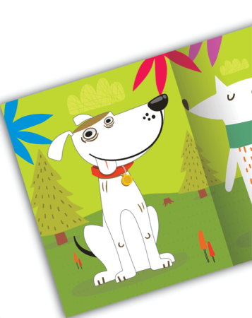 Carte de colorat plus stickere Little Baby’s: Animal Colouring Book [3]