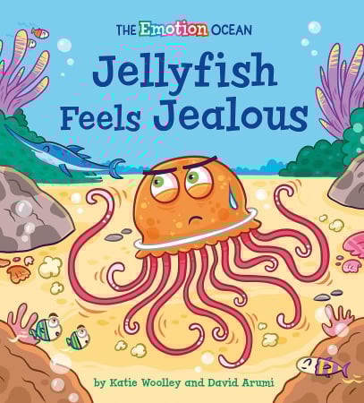 Toate Produsele - Carte despre comportament Jellyfish Feels Jealous