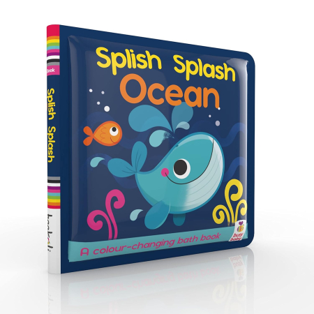 0-2 ANI - Carte din plastic moale Splish Splash Ocean
