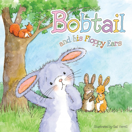 Primele lecturi si carti adolescenti - Carte motivationala Bobtail And His Floppy Ears - Children’s Picture Book
