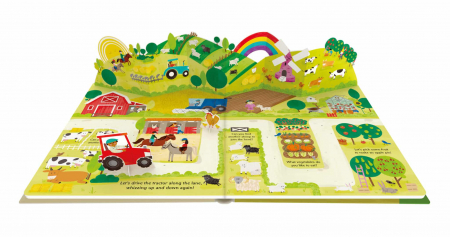 Carte pop up cu personaje Ferma [2]