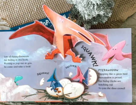 Carte pop up Silly Dinosaur [3]