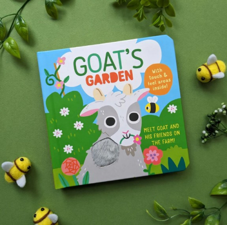 Toate Produsele - Carte senzoriala gradina capritei Goat s garden