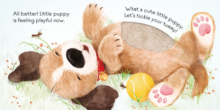 Usborne Touchy-Feely Books There There Little Puppy [3]