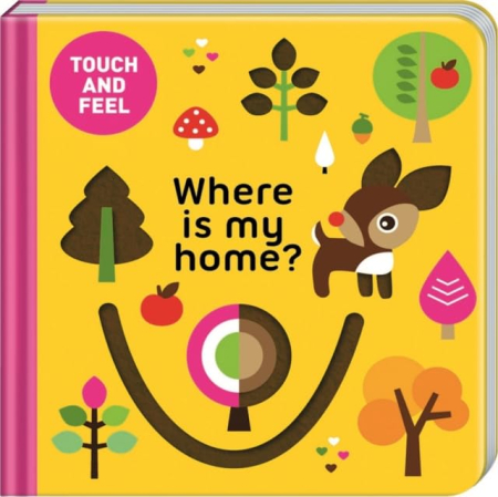 Toate Produsele - Carte senzoriala Where is my home