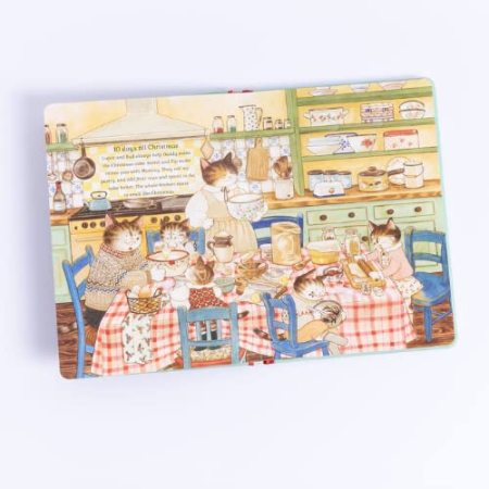 Cat Family Christmas: An Advent Lift-the-Flap Book [1]