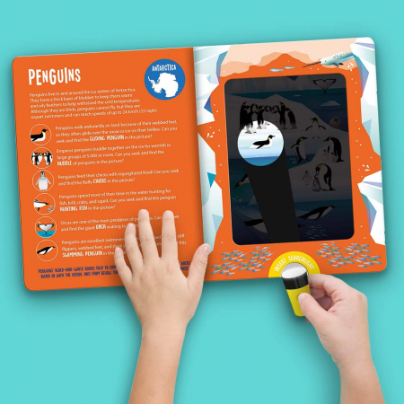 Cauta si gaseste Seek and find Animals cu lumina magica [4]