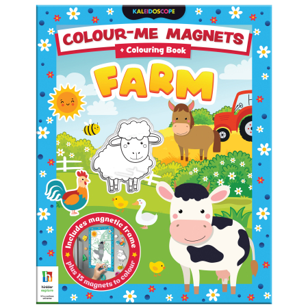 MEGA SALES!!STOC LIMITAT - Colour-Me-Magnets Farmyardage: 3-5by Hinkler Pty Ltd