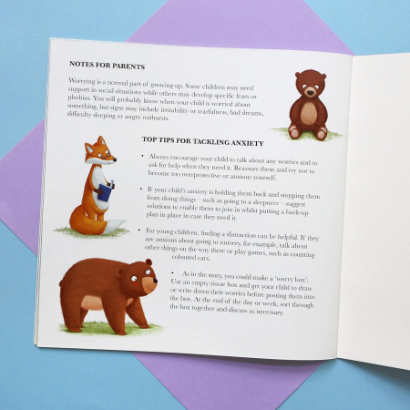 Eu si emotiile mele When Bear Feels Worried - Me And My Feelings Children's Board Book [1]