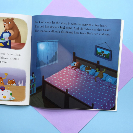 Eu si emotiile mele When Bear Feels Worried - Me And My Feelings Children's Board Book [3]