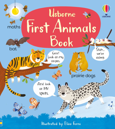 0-2 ANI - First Animals Book usborne