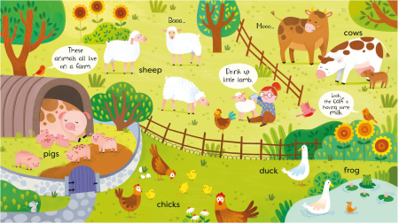 First Animals Book usborne [3]
