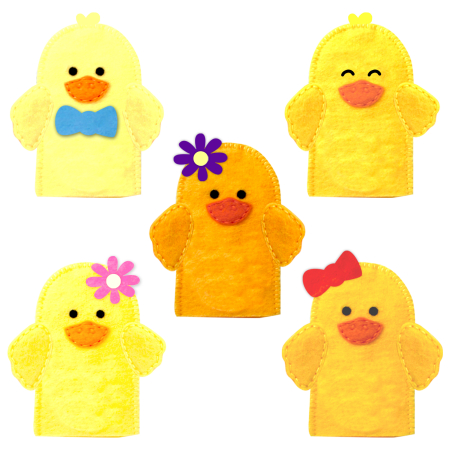 Five Little Ducks Finger Puppet Book [1]