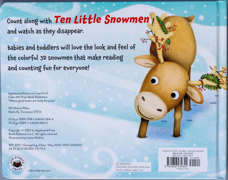 Invata sa numeri Ten Little Snowmen: A Counting Storybook [1]