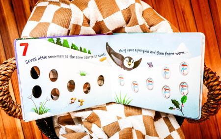 Invata sa numeri Ten Little Snowmen: A Counting Storybook [2]