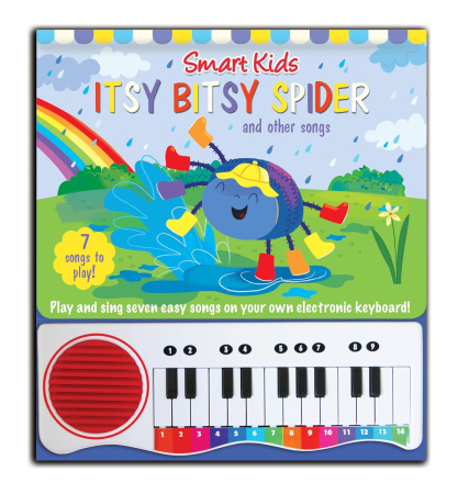 Toate Produsele - Itsy Bity Spider – Colour-Coded Nursery Rhyme Piano Book