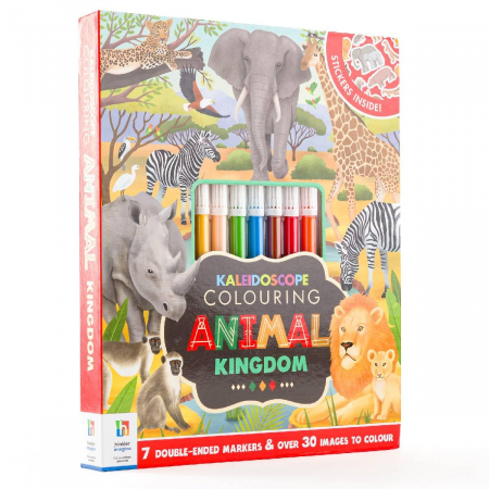 Kaleidoscope Colouring Kit: Animal Kingdom [3]