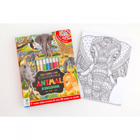 Kaleidoscope Colouring Kit: Animal Kingdom [4]