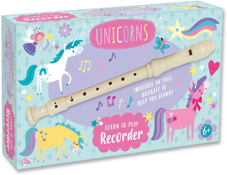 Carti muzicale si cu sunete - LEARN TO PLAY RECORDER - UNICORN