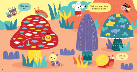 Little Children's Nature Sticker Book [2]