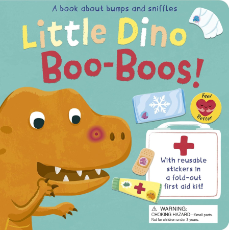 Toate Produsele - Little Dino Boo-Boos!: A book about bumps and sniffles