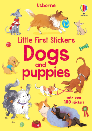 Carti cu stickere - Little First Stickers Dogs and Puppies