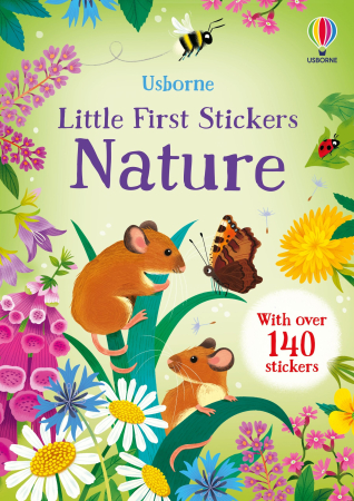 Carti cu stickere - Little First Stickers Nature