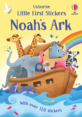 Carti cu stickere - Little First Stickers Noah's Ark