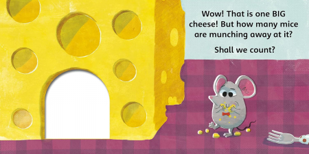 Numbers: A peep-through book (Little Mouse Learns) [3]