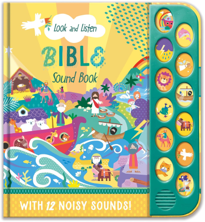 Toate Produsele - Look And Listen Bible - Children's 12 Button Sound Book