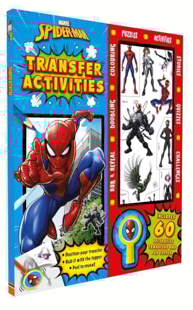 Carti cu stickere - Marvel Spider-Man: Transfer Activities