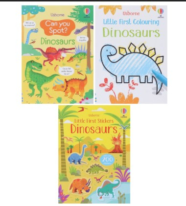 My Dinosaur Activity Pack 3 Books Box Set and Over 200 Stickers [3]