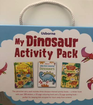 My Dinosaur Activity Pack 3 Books Box Set and Over 200 Stickers [2]