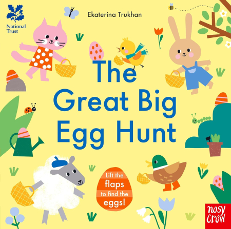 0-2 ANI - National Trust: The Great Big Egg Hunt Board book