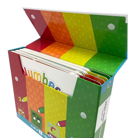 Numberblocks and Alphablocks: My First Numbers and Letters 4 Book Wipe-Clean Box Set [4]