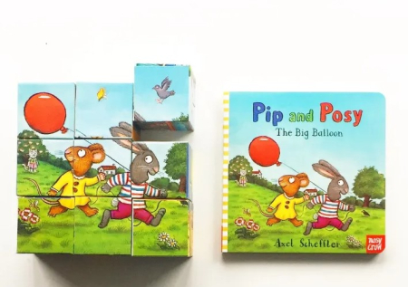 Pip and Posy Book and Blocks Set (Pip & Posy) [1]