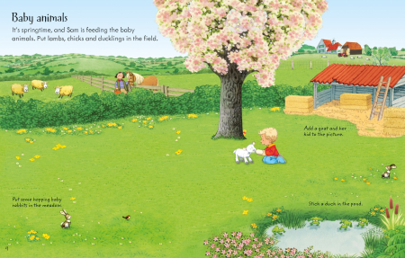 Poppy and Sam's Animals Sticker Book [2]