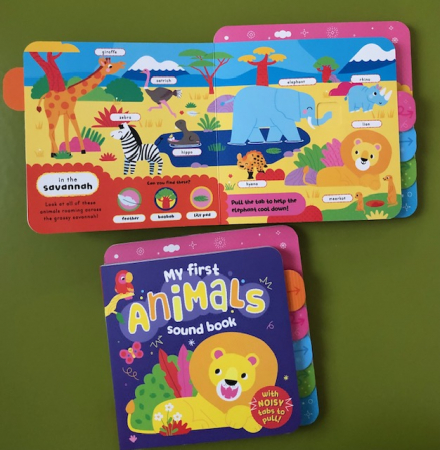 Pull tab sound book my first animals book [5]