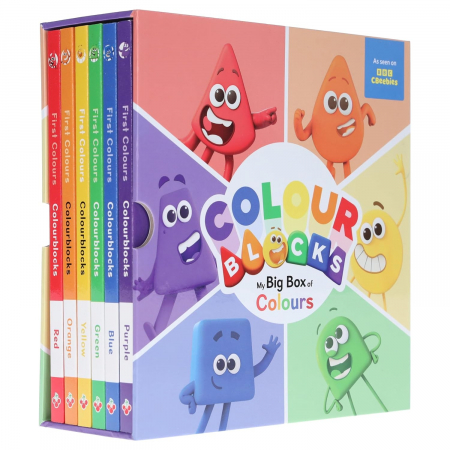 0-2 ANI - Colourblocks: My Big Box of Colours (Numberblocks Board Books)