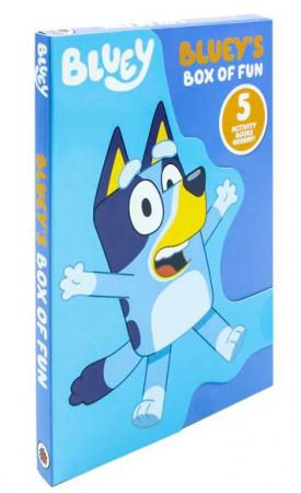 9 ANI+ - Set cu 5 carti cu activitati Bluey