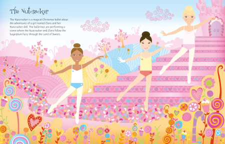Sticker Dolly Dressing Ballerinas usborne [2]