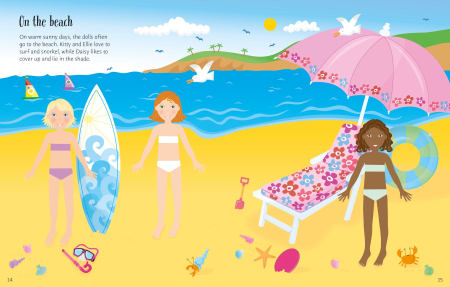 Sticker Dolly Dressing Dolls [2]